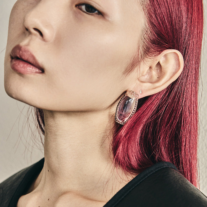 Veil ・アクリルアクセサリー・日本製・チタンピアス・｜sAnrmk