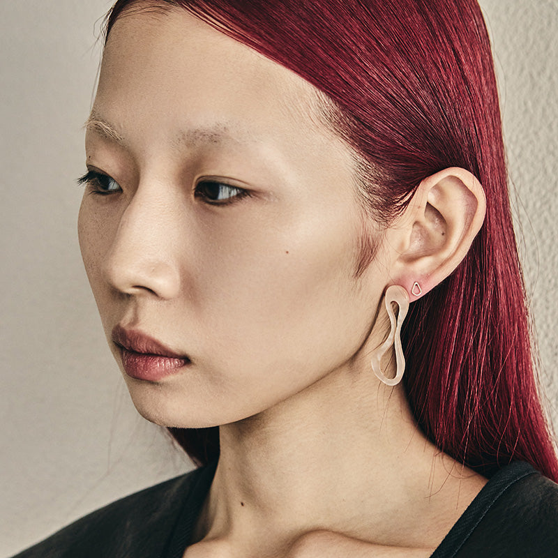 Yuun ・アクリルアクセサリー・日本製・ピアス・チタン・｜sAn