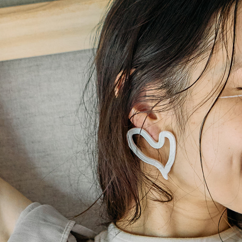 sAn Big Love pierce ブラック sAn Big Love pierce ブラック Big Flower Pierce | Pasand by ne