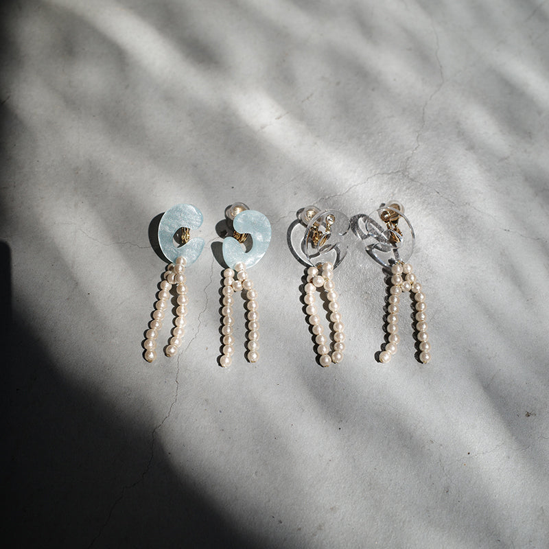 aokiyuri × sAnピアス sAn】即納 aokiyuri ×sAn｜Ear no.6｜即納