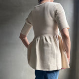 Peplum short sleeve PO [Hamomishi no Otona Fuku]