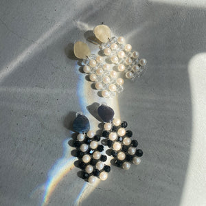 【nuEve】#1051 (2tone)Earring(ear clip)