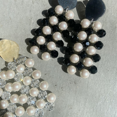 【nuEve】#1051 (2tone)Earring(ear clip)