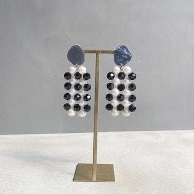 【nuEve】#1051 (2tone)Earring(ear clip)