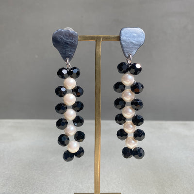 【nuEve】#1052 (2tone) Earring(earclip)