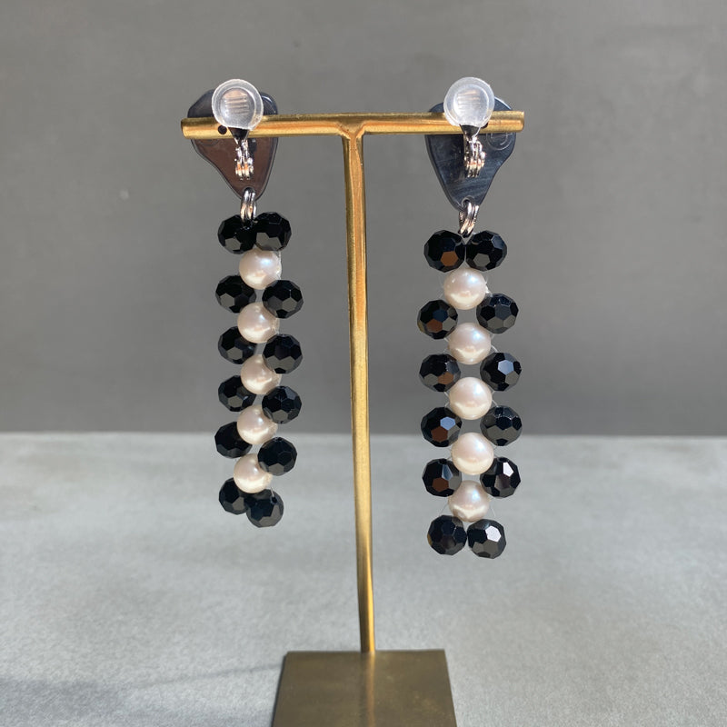 【nuEve】#1052 (2tone) Earring(earclip)