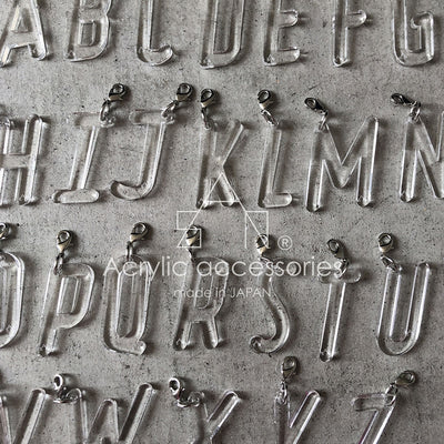 Alphabet Key charm