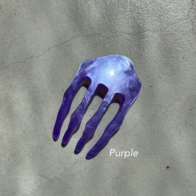 Acrylic comb - mountain
