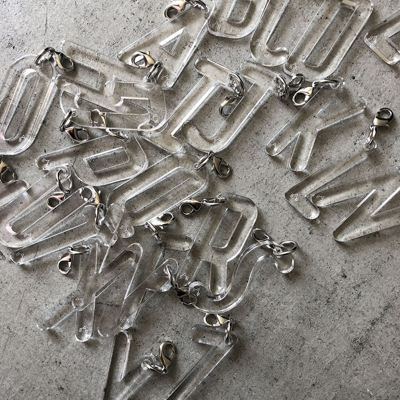 Alphabet Key charm
