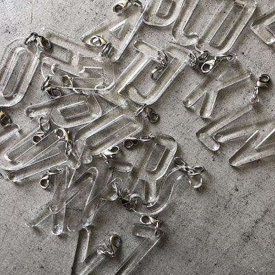 Alphabet Key charm