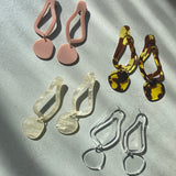 Curve earrings (earclips)