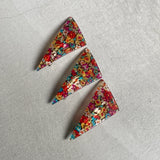【sAn】Triangle Barrette(flower type)