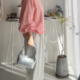 【hamomisi】Crescent Moon Mini Handbag