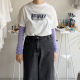 【hamomisi】Ruffle Loose arm covers