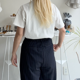 【ハモミシノオトナフク】[always] logo print T-shirt