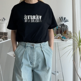 【ハモミシノオトナフク】Cool Touch Embroidered Fringe T-Shirt