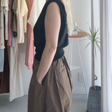 【ハモミシノオトナフク】Knit tank top