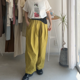【ハモミシノオトナフク】Washed Dump Circus Balloon Pants