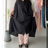 【ハモミシノオトナフク】Wavy side stripe lace pants