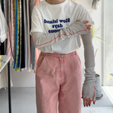 【hamomisi】Ruffle edge arm covers