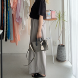 【ハモミシノオトナフク】Two-Tone 2-Way Tote Bag