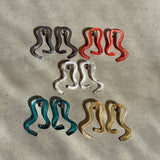 Bend earrings (earclips)