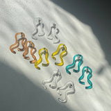 Bend earrings (earclips)