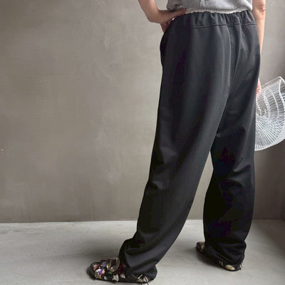 【ハモミシノオトナフク】Mini fleece color block pants