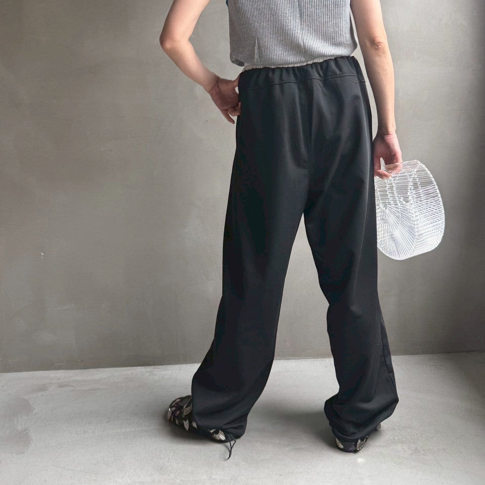 【ハモミシノオトナフク】Mini fleece color block pants