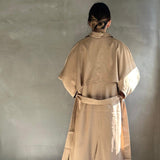 【ハモミシノオトナフク】Cape trench coat