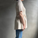 Peplum short sleeve PO [Hamomishi no Otona Fuku]