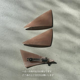 Triangle barrette (pink type)