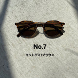 【ハモミシノオトナフク】ボストンサングラス　5~13