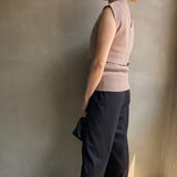 Milan rib layered knit [Hamomishi no Otonafuku] 