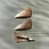 Triangle barrette (pink type)