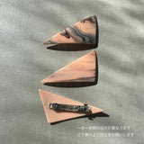 Triangle barrette (pink type)