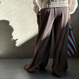 【ハモミシノオトナフク】hamomisi original pleats pants