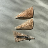 Triangle barrette (pink type)