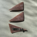 Triangle barrette (pink type)