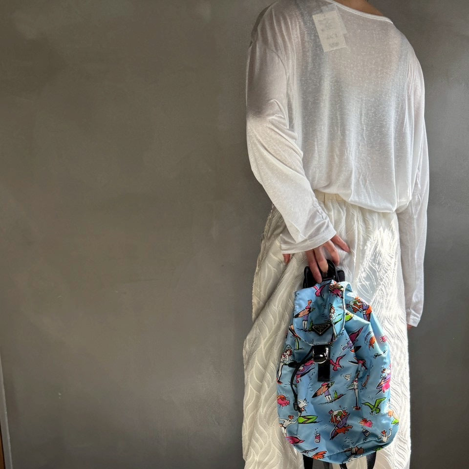 【ハモミシノオトナフク】Opal Jesey Sheer LongT