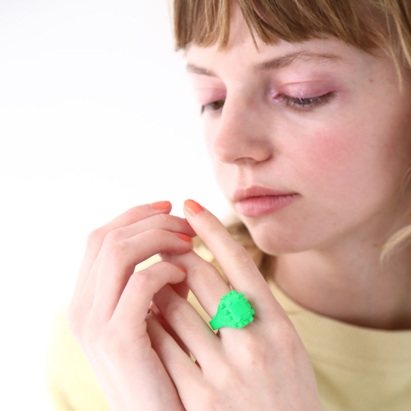 [sanrmk] NEON Bijou Ring
