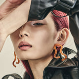 Bend earrings (earclips)