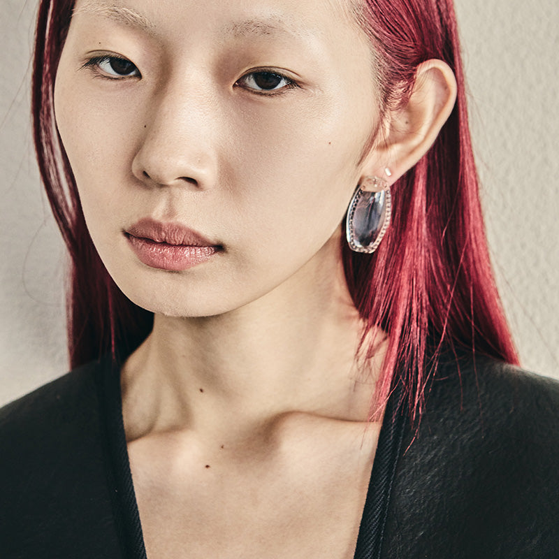 Veil ・アクリルアクセサリー・日本製・チタンピアス・｜sAnrmk