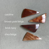 Triangle barrette (brown type)