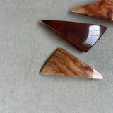 Triangle barrette (brown type)