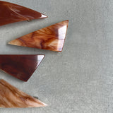 Triangle barrette (brown type)