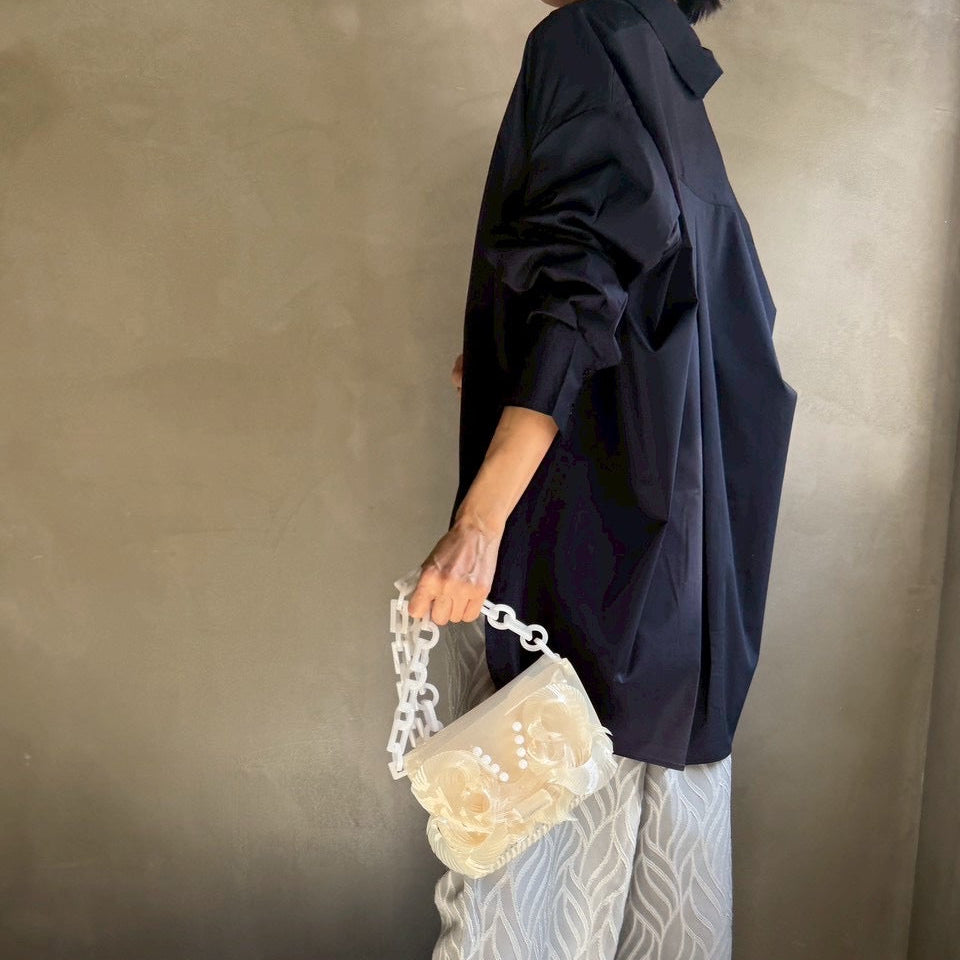 【ハモミシノオトナフク】Skipper blouse