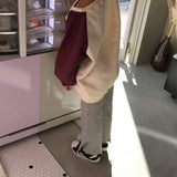 【hamomisi】Raglan sweat(90~110)