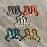 Bend earrings (earclips)