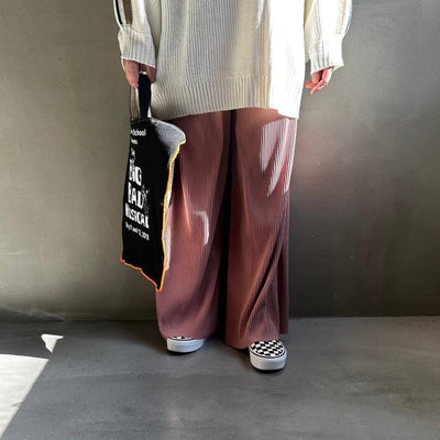 hamomisi original pleats pants【ハモミシノオトナフク】